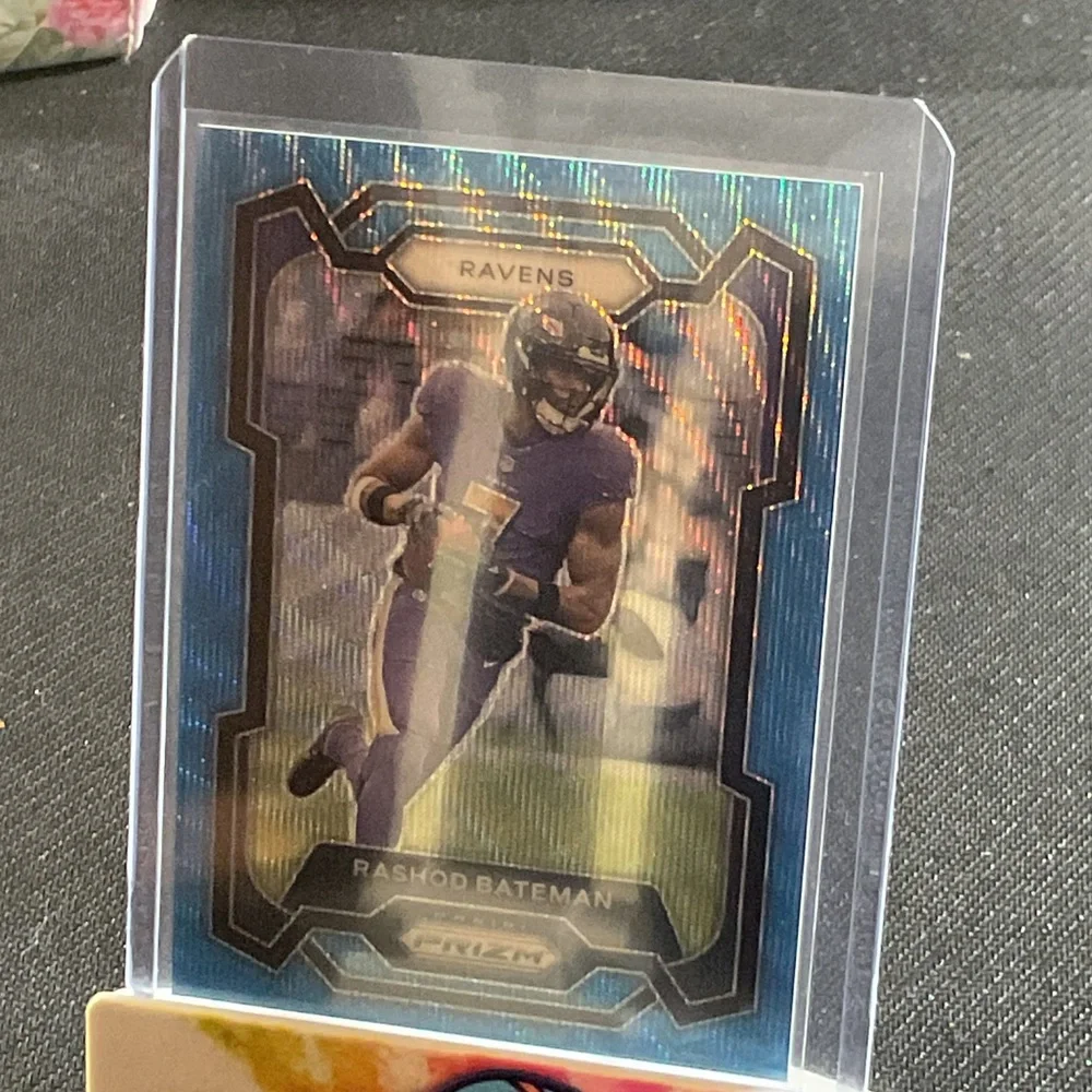 Prizm Rashod Bateman Blue Wave #/199